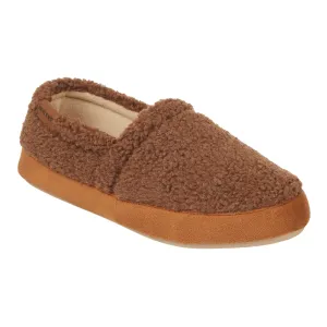 Men's Berber Aspen Closed Back Slipper with Moisture Wicking and Gel Infused Memory Foam
