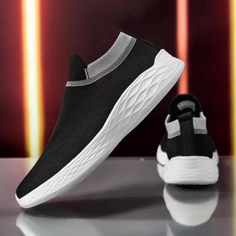 Men's Flyweave Breathable Comfortable Non-slip Orthopedic Walking Sneakers