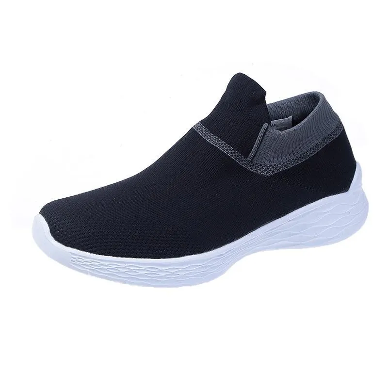 Men's Flyweave Breathable Comfortable Non-slip Orthopedic Walking Sneakers