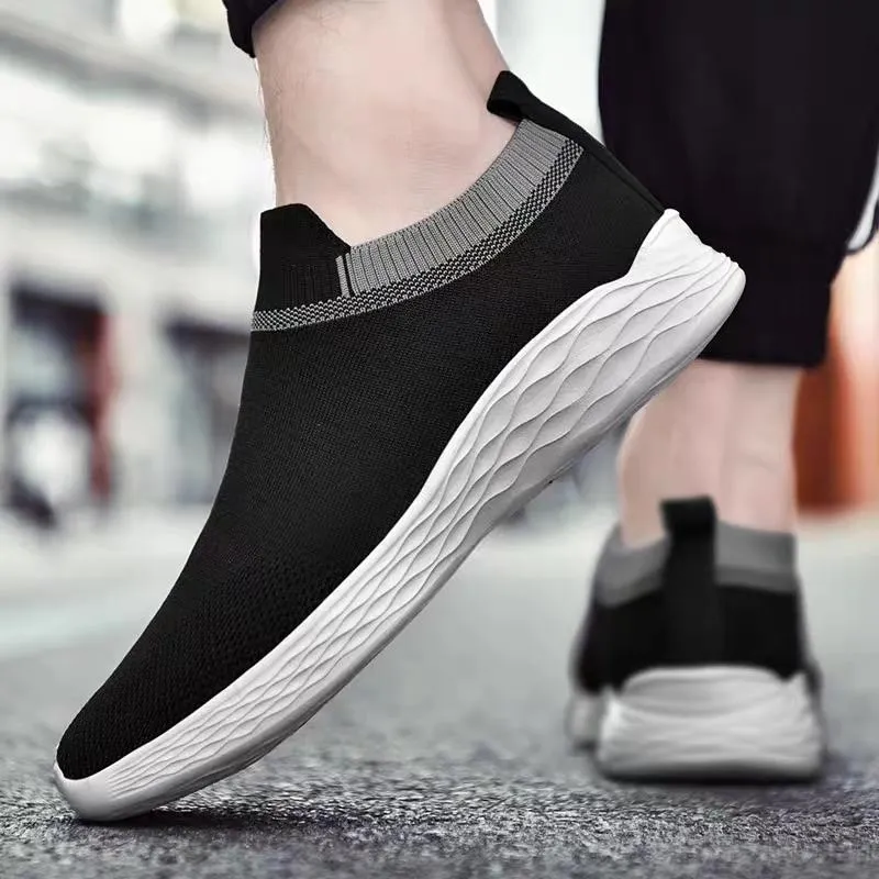 Men's Flyweave Breathable Comfortable Non-slip Orthopedic Walking Sneakers