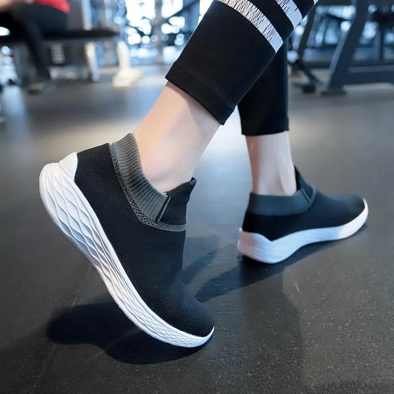 Men's Flyweave Breathable Comfortable Non-slip Orthopedic Walking Sneakers