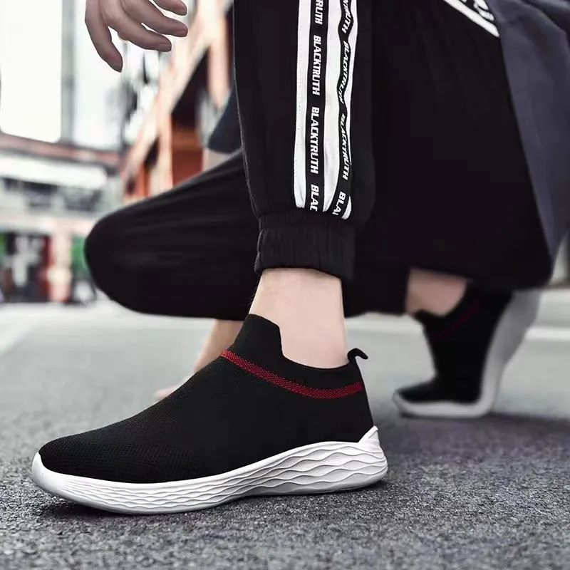 Men's Flyweave Breathable Comfortable Non-slip Orthopedic Walking Sneakers