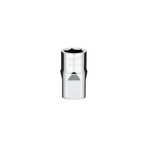 Milwaukee 45-34-9115 - 1/2 in. Drive 14MM Metric 6-Point Socket with FOUR FLAT™ Sides