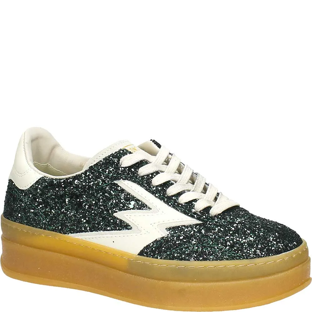 Moaconcept Sneaker emerald green glitter