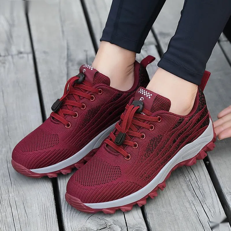 Nanccy Non-slip Casual Breathable Soft Comfortable Fashion Walking Shoes