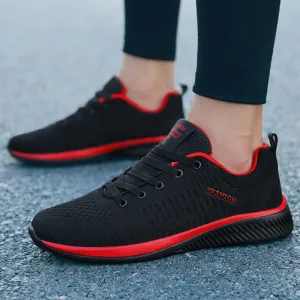 New Mesh Men Casual Shoes Lace-up Men Shoes Lightweight Comfortable Breathable Walking Sneakers