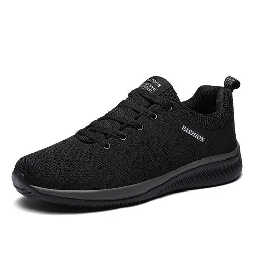 New Mesh Men Casual Shoes Lace-up Men Shoes Lightweight Comfortable Breathable Walking Sneakers