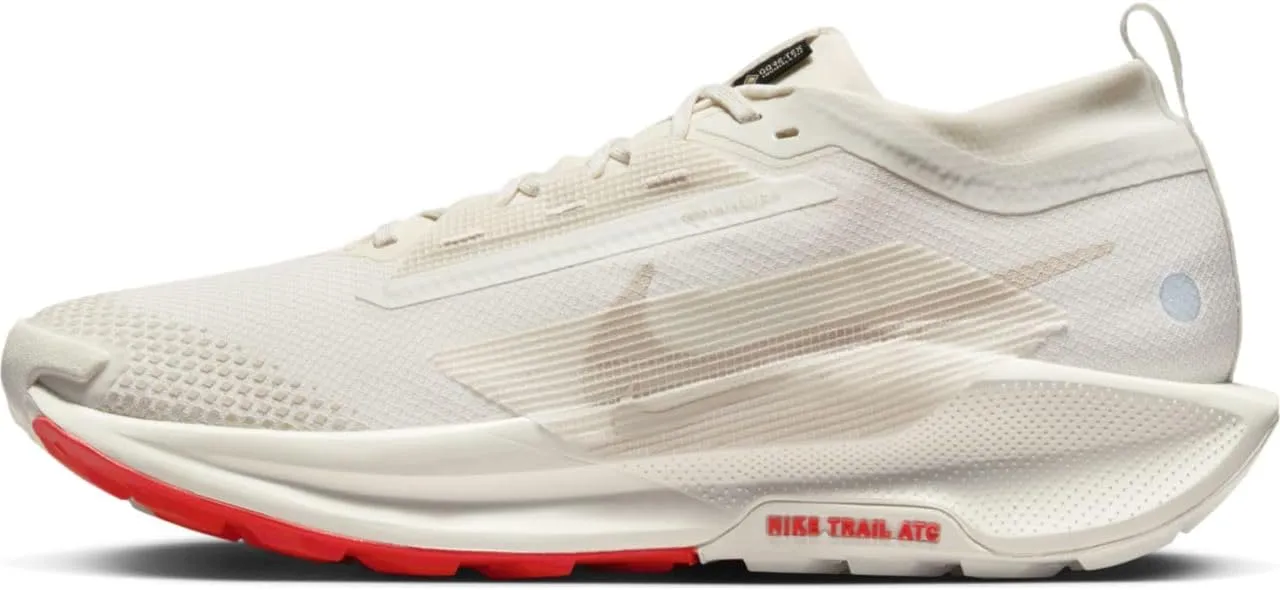 Nike Pegasus Trail 5 Gore-TEX Men's Waterproof Trail Running Shoes (FQ0908-100, Sail/Picante Red/Light Orewood Brown) Size 9