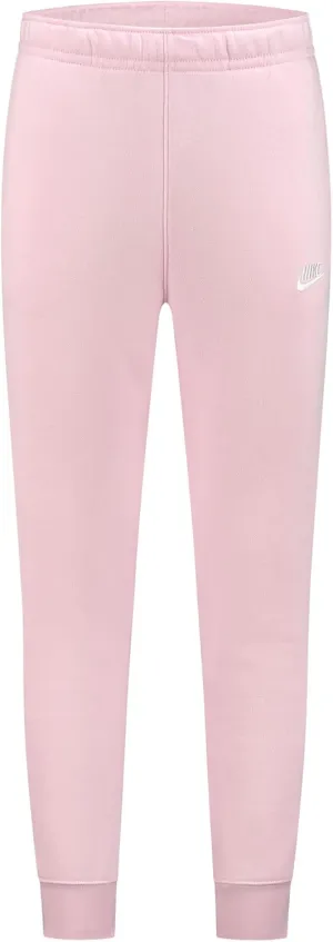 Nike Sportswear Club Fleece Men's Joggers Size - Medium Pink Foam/Pink Foam-White
