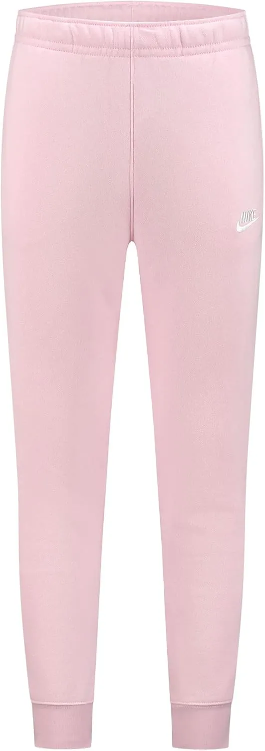 Nike Sportswear Club Fleece Men's Joggers Size - Medium Pink Foam/Pink Foam-White