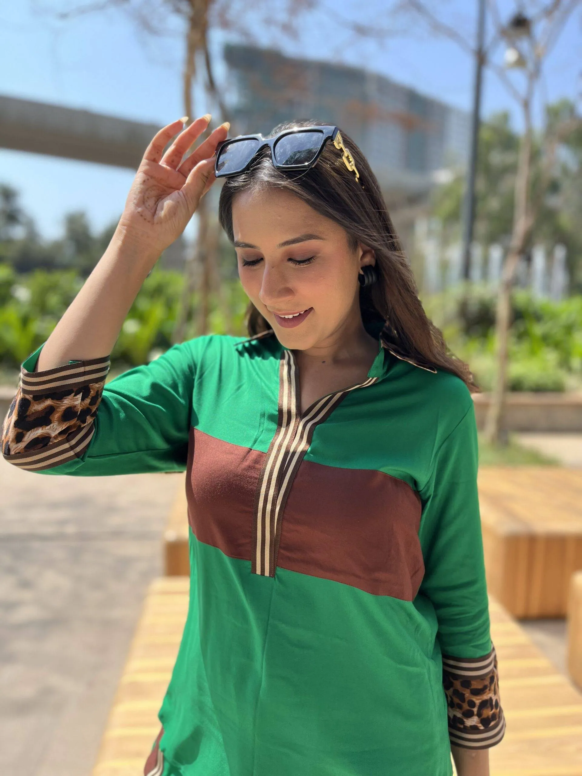 Parrot Green Coord Set