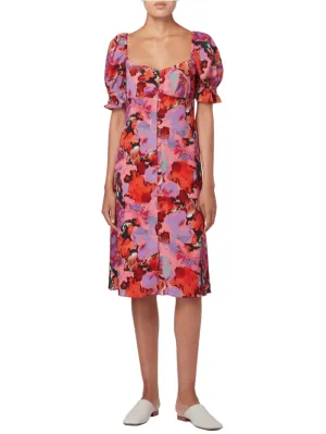 Paul Smith Pink Floral Printed Dress W2R-540D-K31018-20