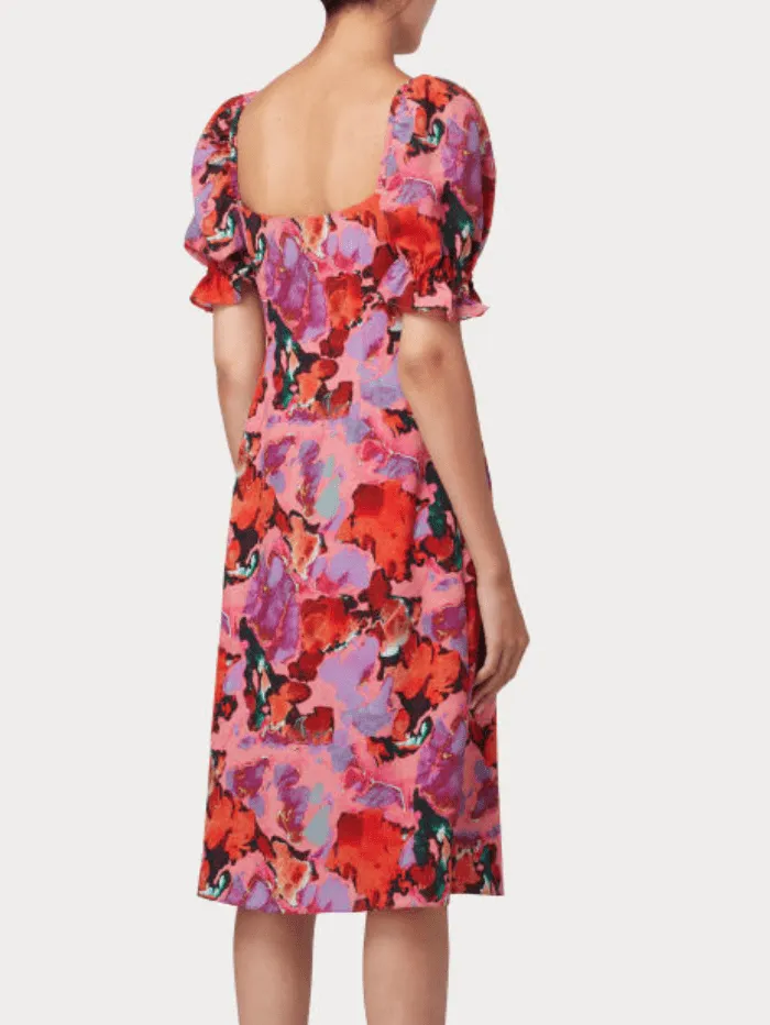 Paul Smith Pink Floral Printed Dress W2R-540D-K31018-20
