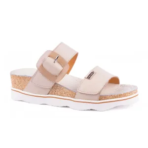 Pikolinos Menorca W6E-0596 Slide Sandal (Women) - Marfil Leather