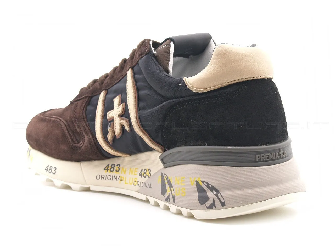 Premiata uomo sneakers Lander suede