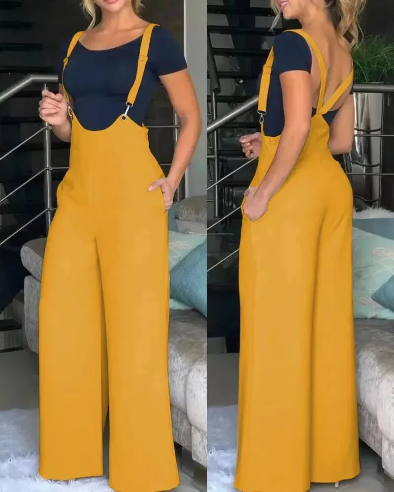 Printed Lantern Pants Jumpsuit