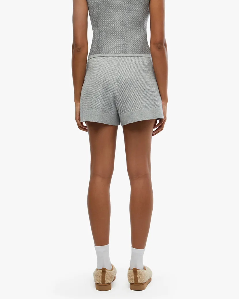 Relaxed Sweater Short