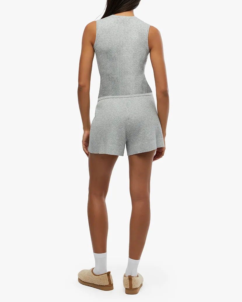Relaxed Sweater Short