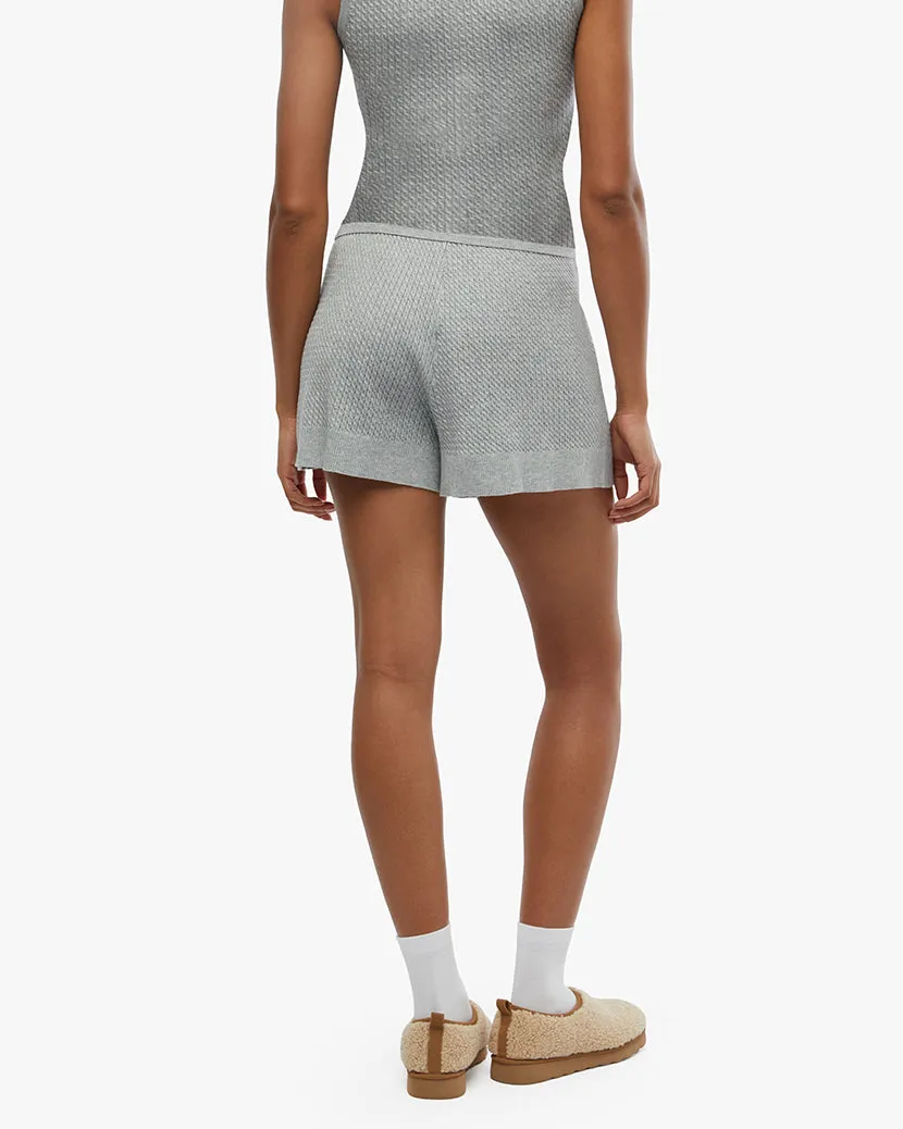 Relaxed Sweater Short