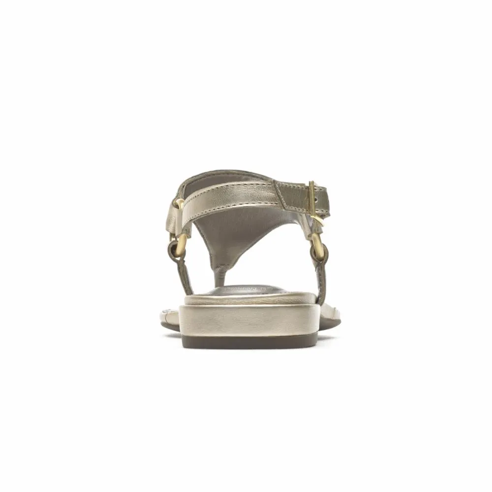 Rockport Women TOTAL MOTION ZOSIA THONG GOLD