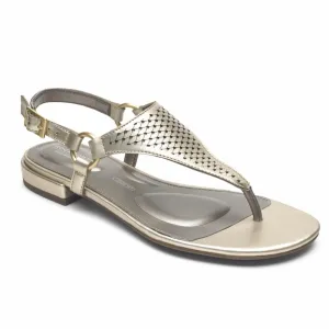 Rockport Women TOTAL MOTION ZOSIA THONG GOLD