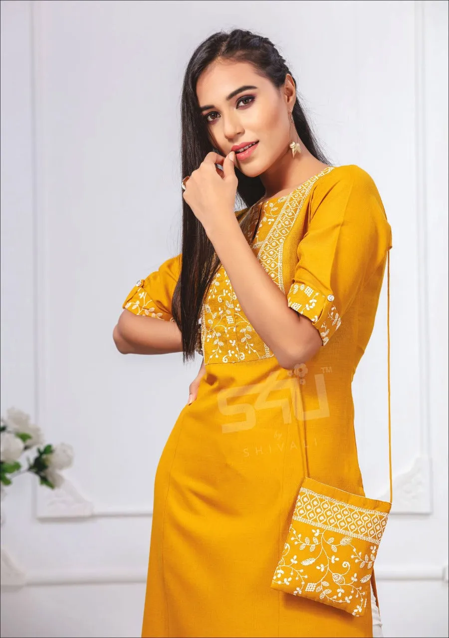 S4U Shivali Fyre Vol 1 Desginer Casual Wear Kurti Collections