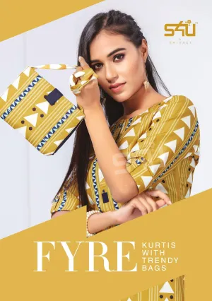 S4U Shivali Fyre Vol 1 Desginer Casual Wear Kurti Collections