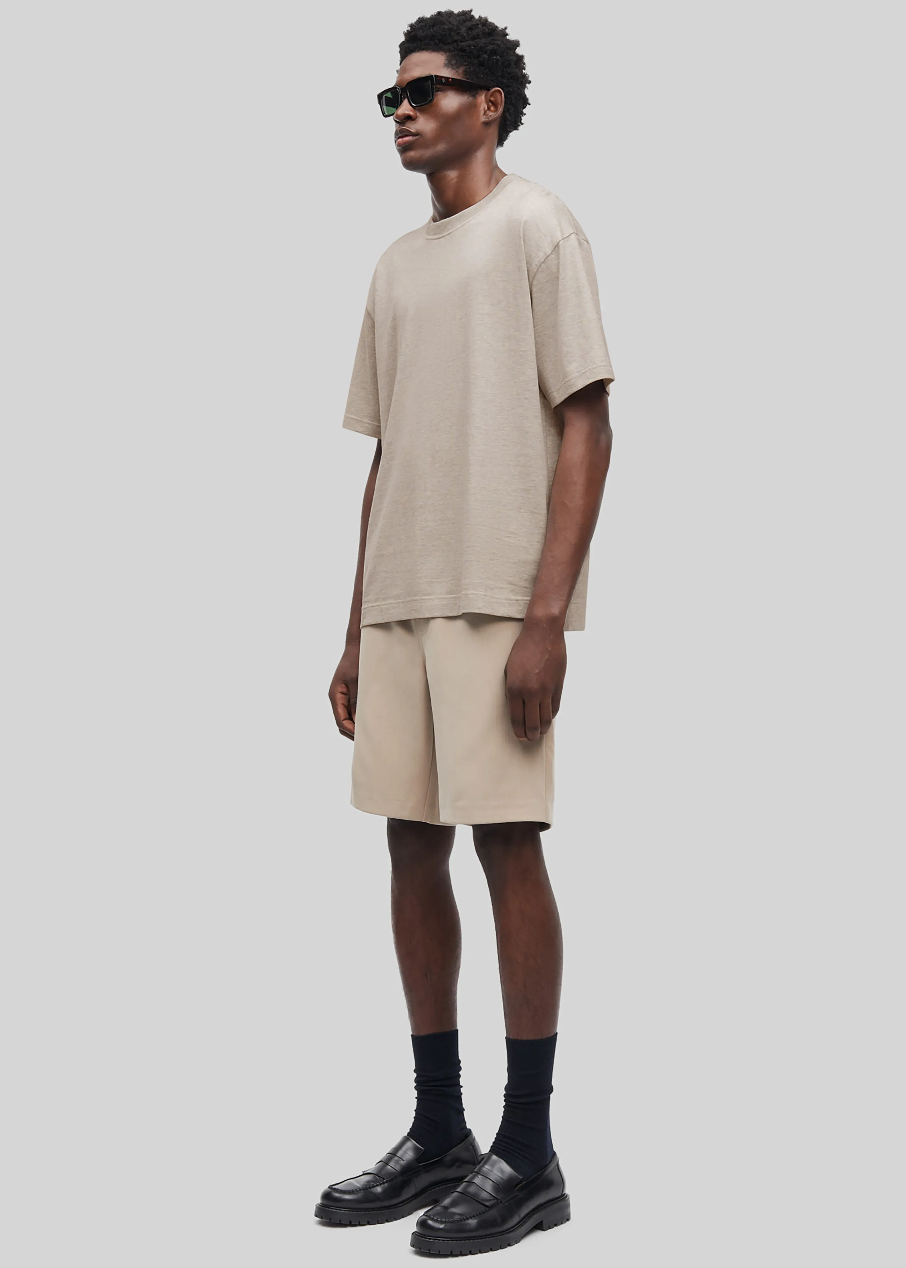 Samsøe Samsøe Saparker T-Shirt - Greige Melange
