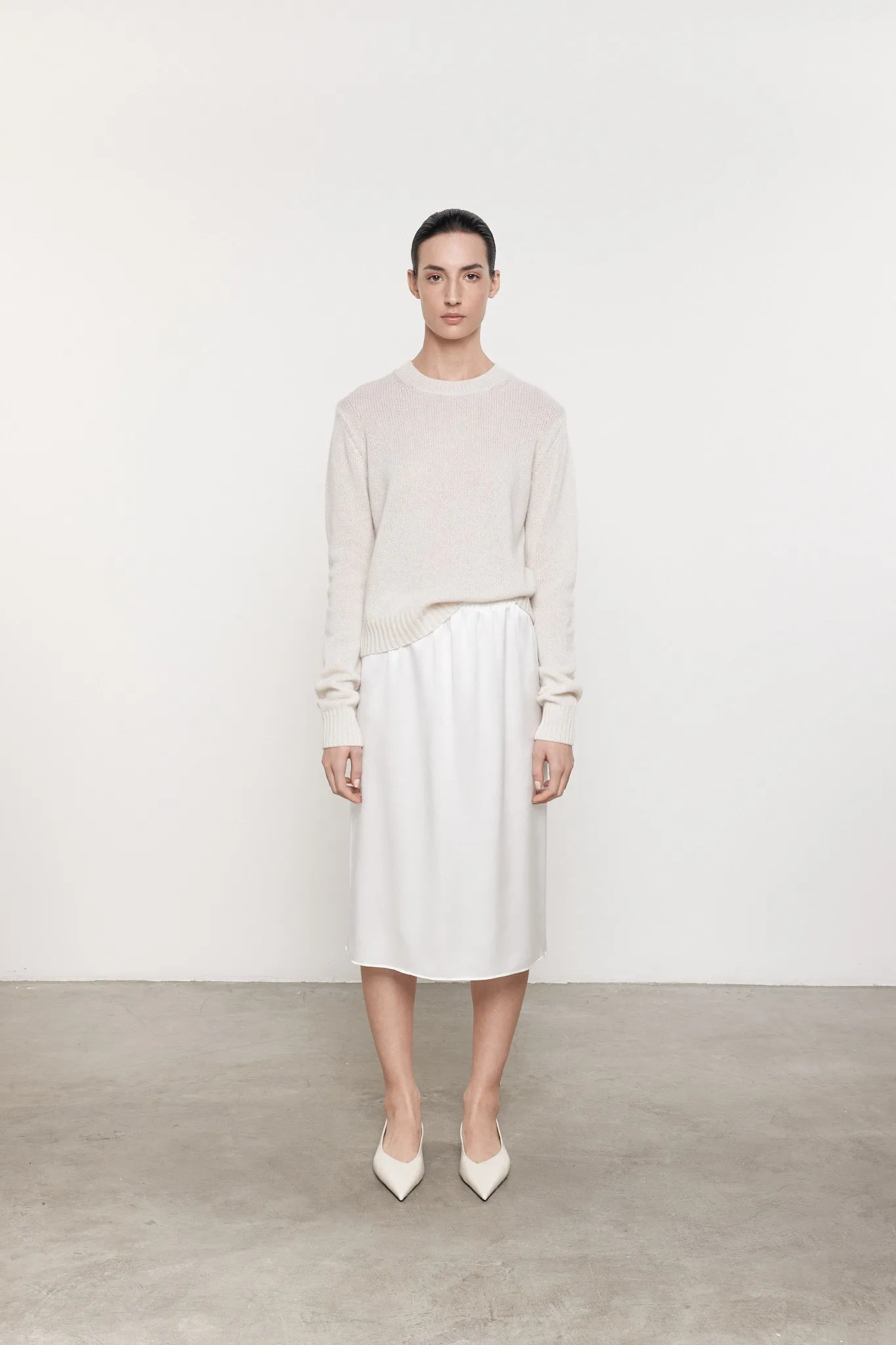 Silk Slip Skirt