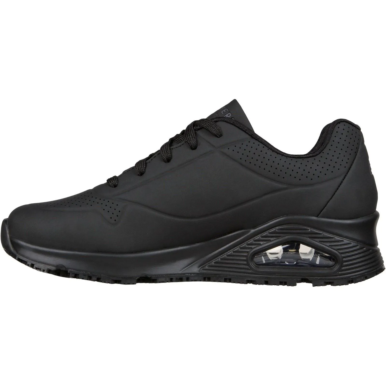 Skechers (GAR108021) Women's Work Relaxed Fit: Uno SR Safety Shoe in 2 Colour Options 3 to 8