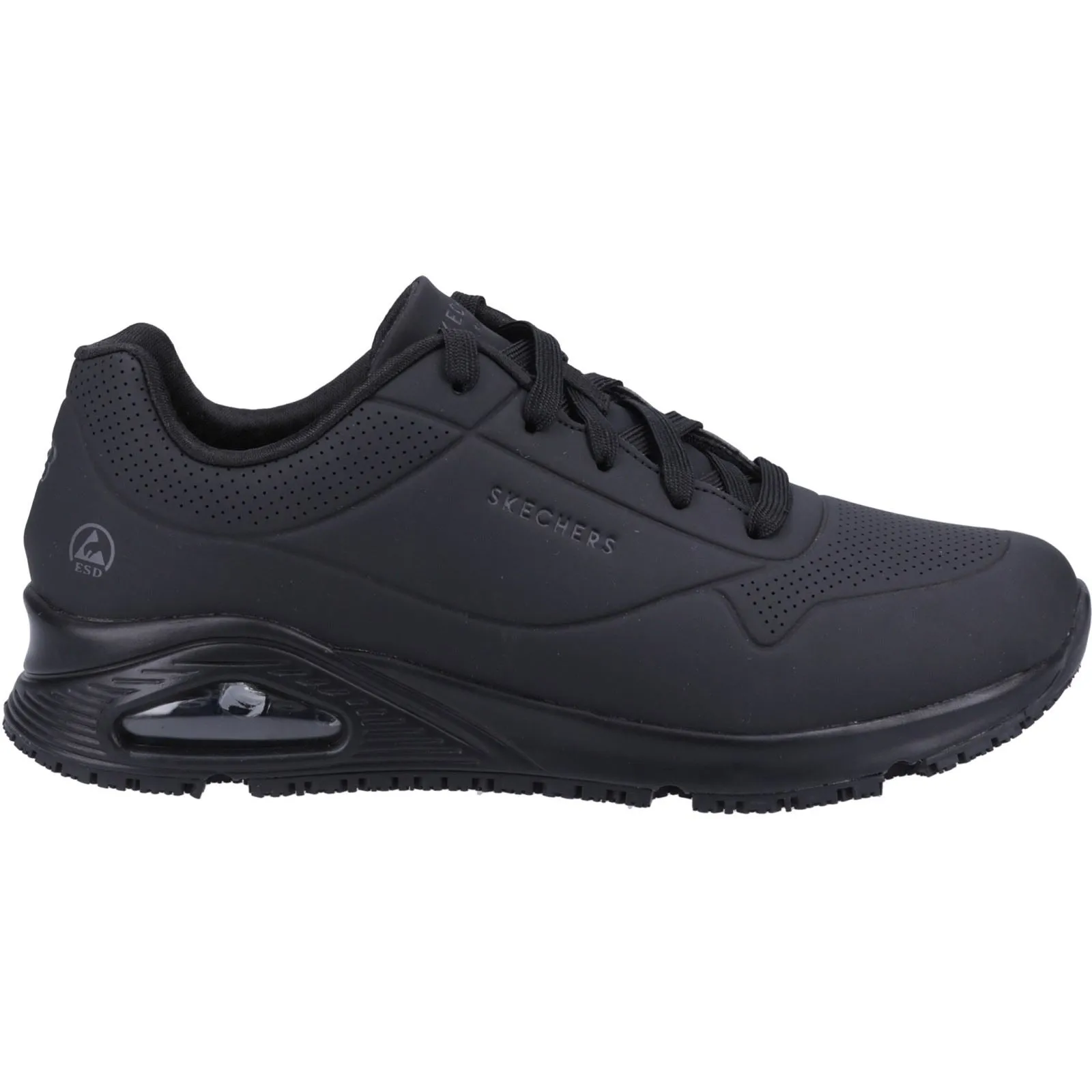 Skechers (GAR108021) Women's Work Relaxed Fit: Uno SR Safety Shoe in 2 Colour Options 3 to 8