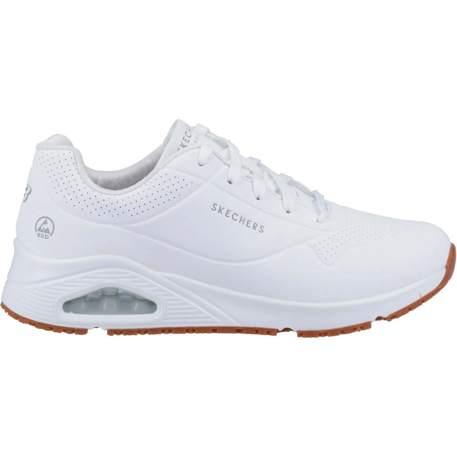 Skechers (GAR108021) Women's Work Relaxed Fit: Uno SR Safety Shoe in 2 Colour Options 3 to 8