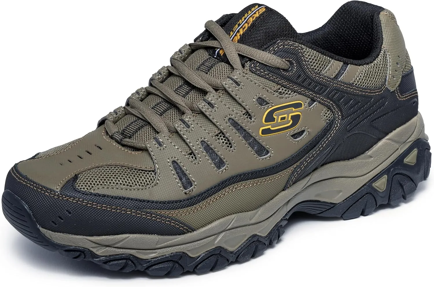 Skechers Men's Afterburn Memory Fit Lace-up Sneaker