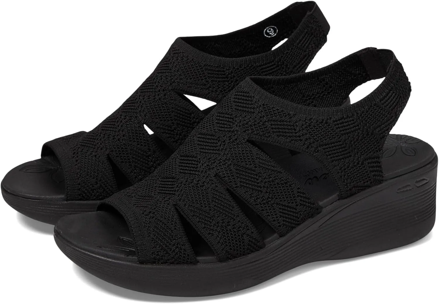Skechers Women's Pier-lite-Memory Maker Wedge Sandal