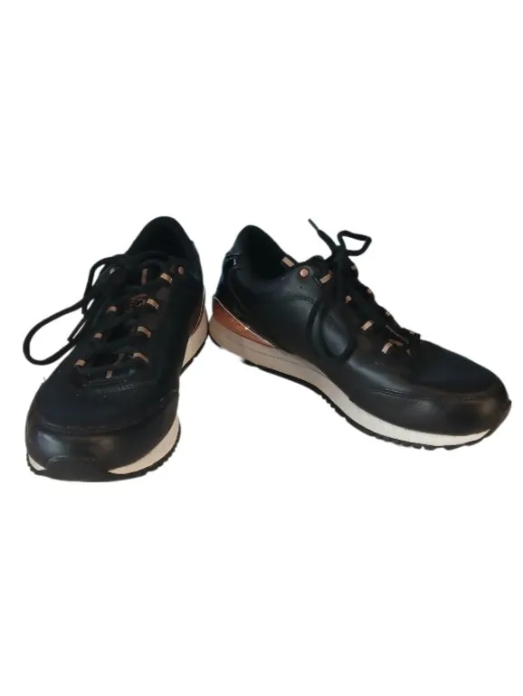 Skechers Women's Sunlite-Delightfully OG Black Sneaker (907-BLK), Size 10