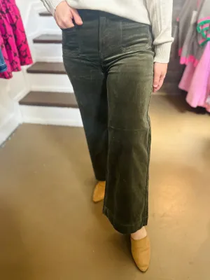 Spruce Corduroy Wide Leg