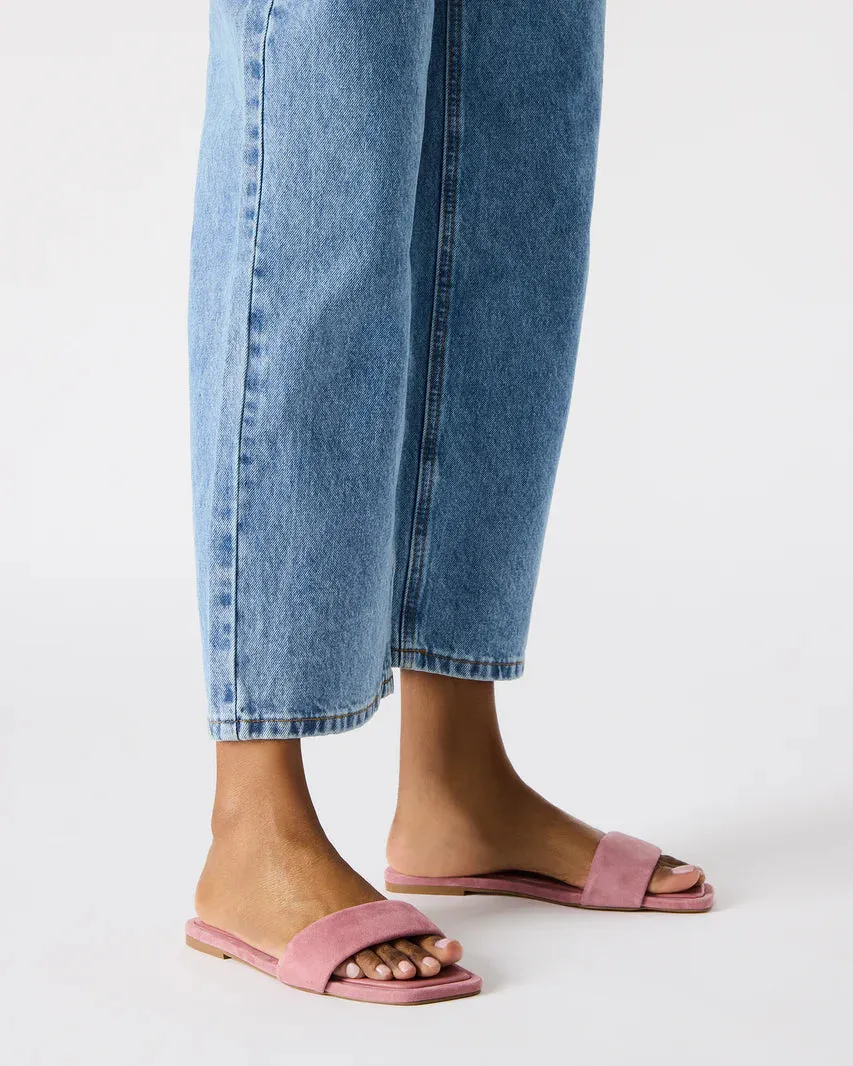 Steve Madden Lumina Sandals - Pink Suede