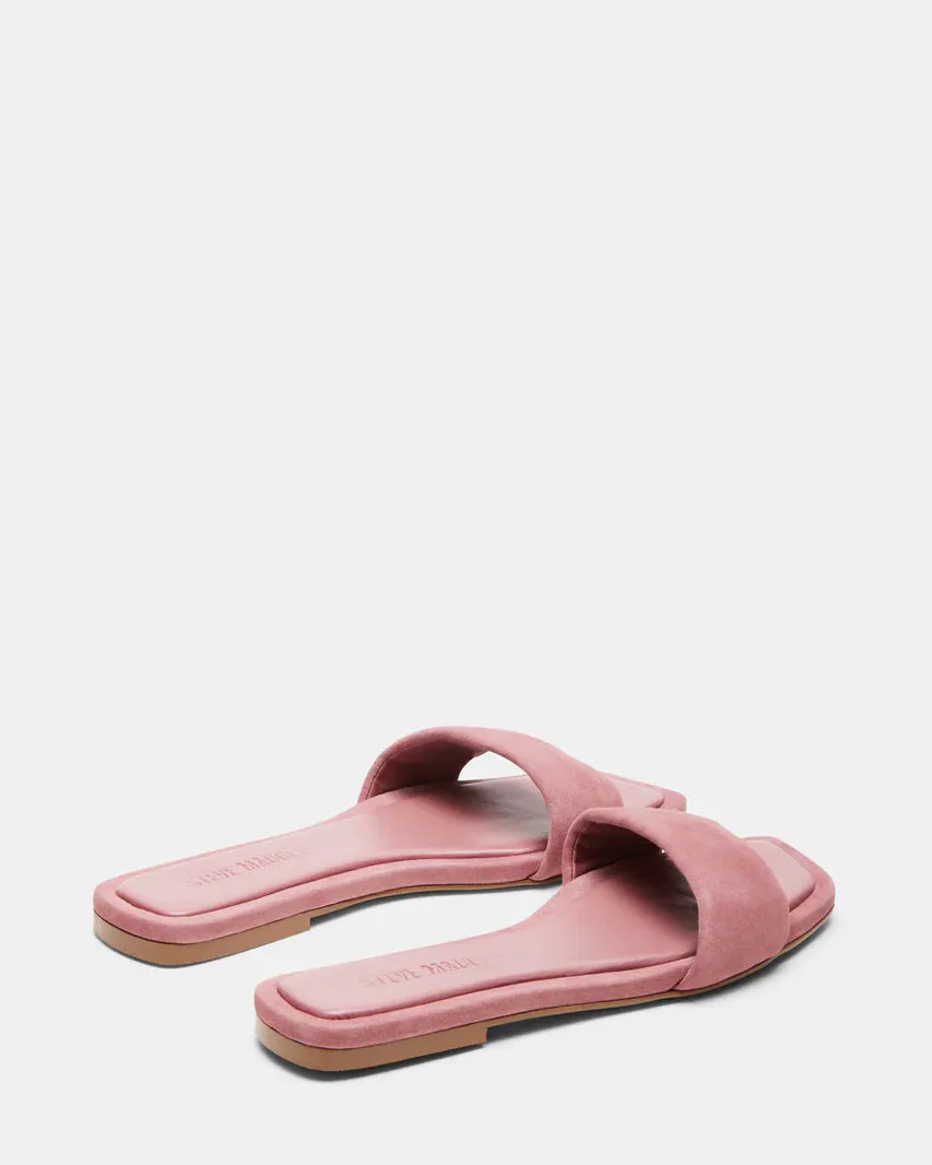 Steve Madden Lumina Sandals - Pink Suede