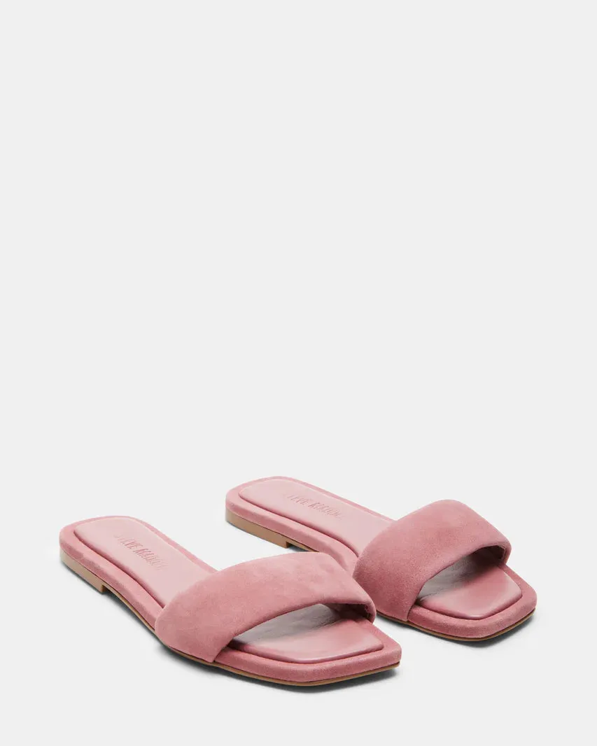 Steve Madden Lumina Sandals - Pink Suede