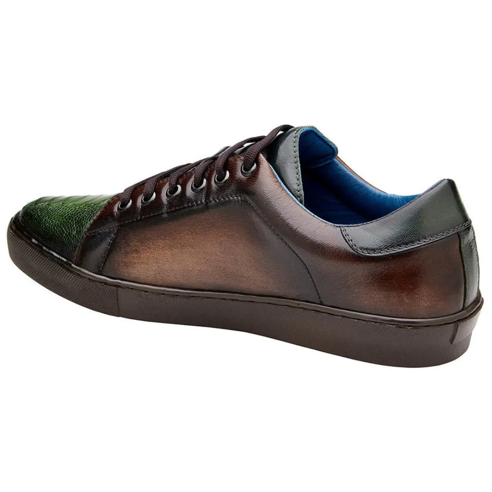 Stone - Chocolate Brown & Forest Green by Belvedere
