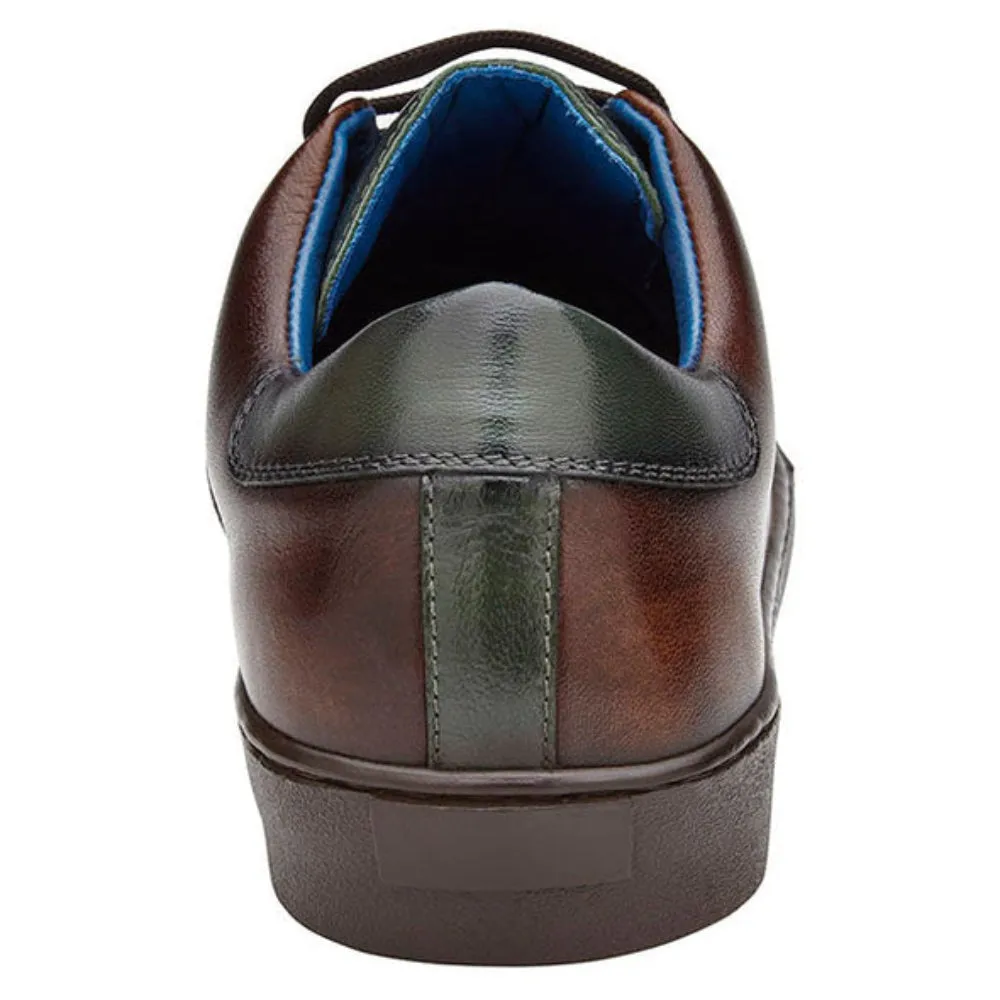 Stone - Chocolate Brown & Forest Green by Belvedere