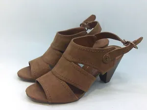 Style & Co  Hosper Cone-Heel Sandals  Color Brown  Size 5M
