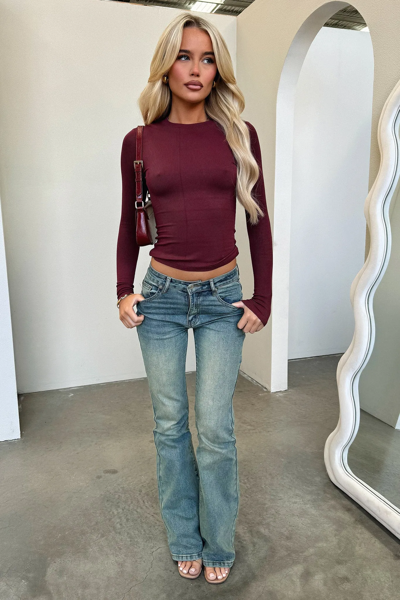 Taylyn Jeans - Faded Denim