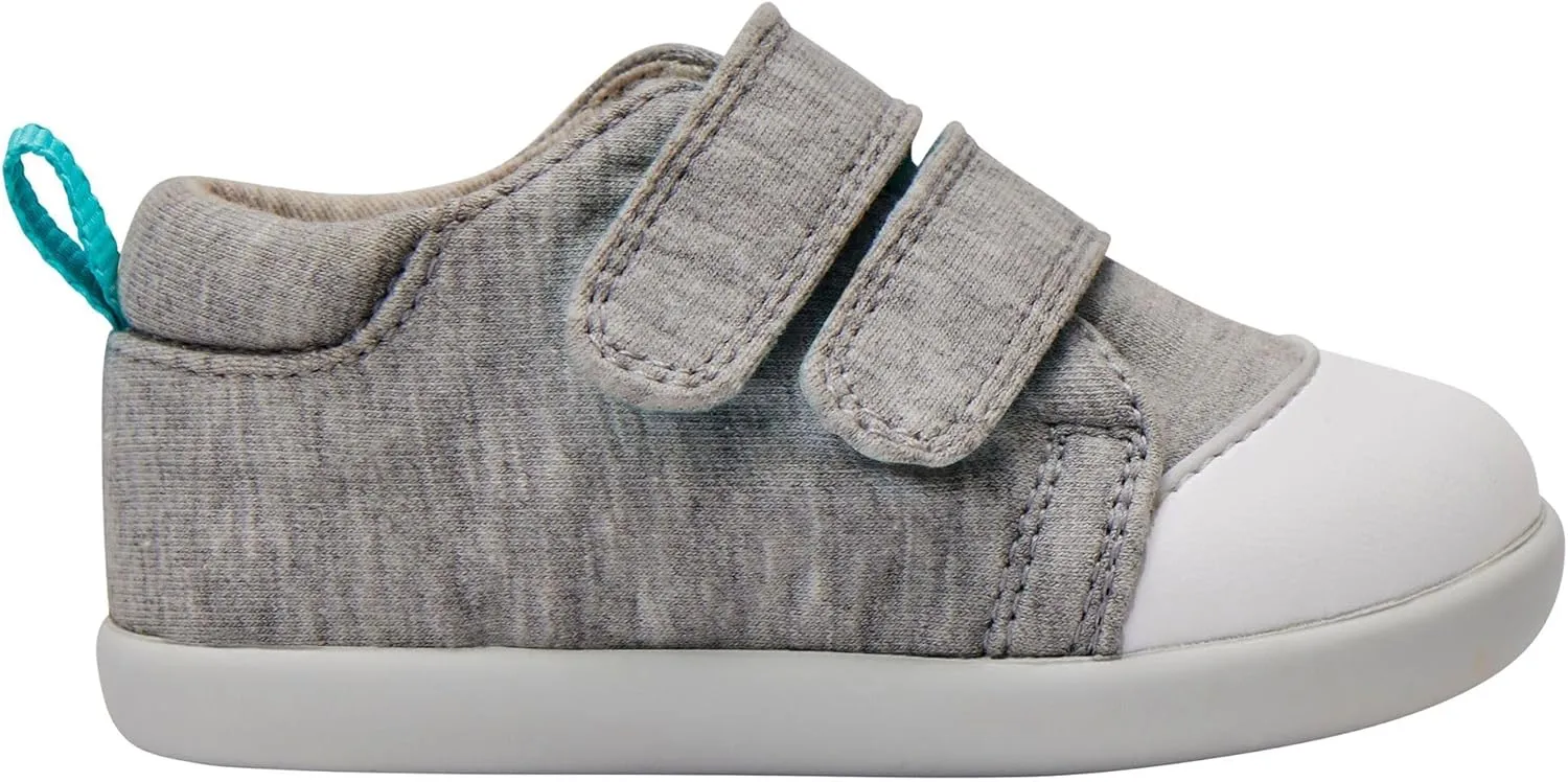 Ten Little First Walker Baby Shoes & Toddler Shoes for Boys & Girls - Lightweight, Breathable Cotton Baby Walking Shoes - Non-Slip, Wide-Feet Walking Shoes for Babies