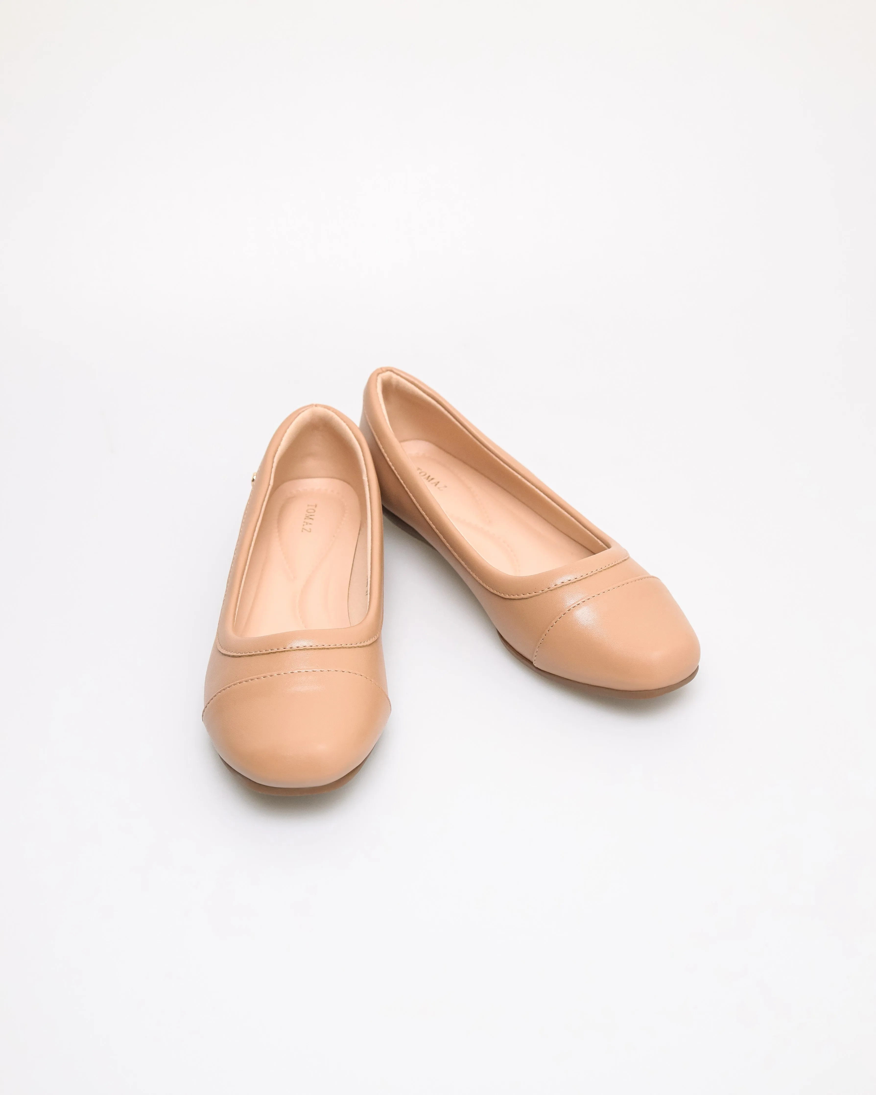 Tomaz NN446 Ladies Signature Button Flats