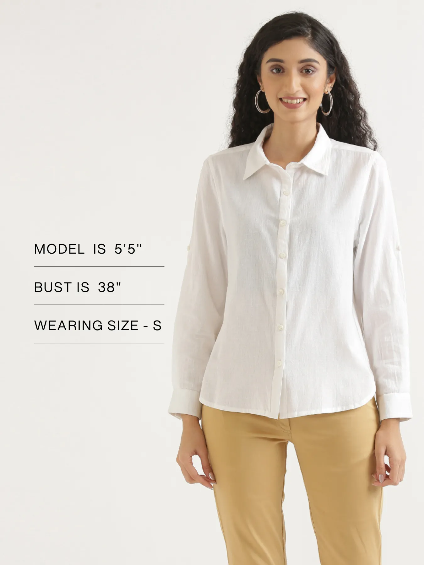 White Airy-Linen Shirt