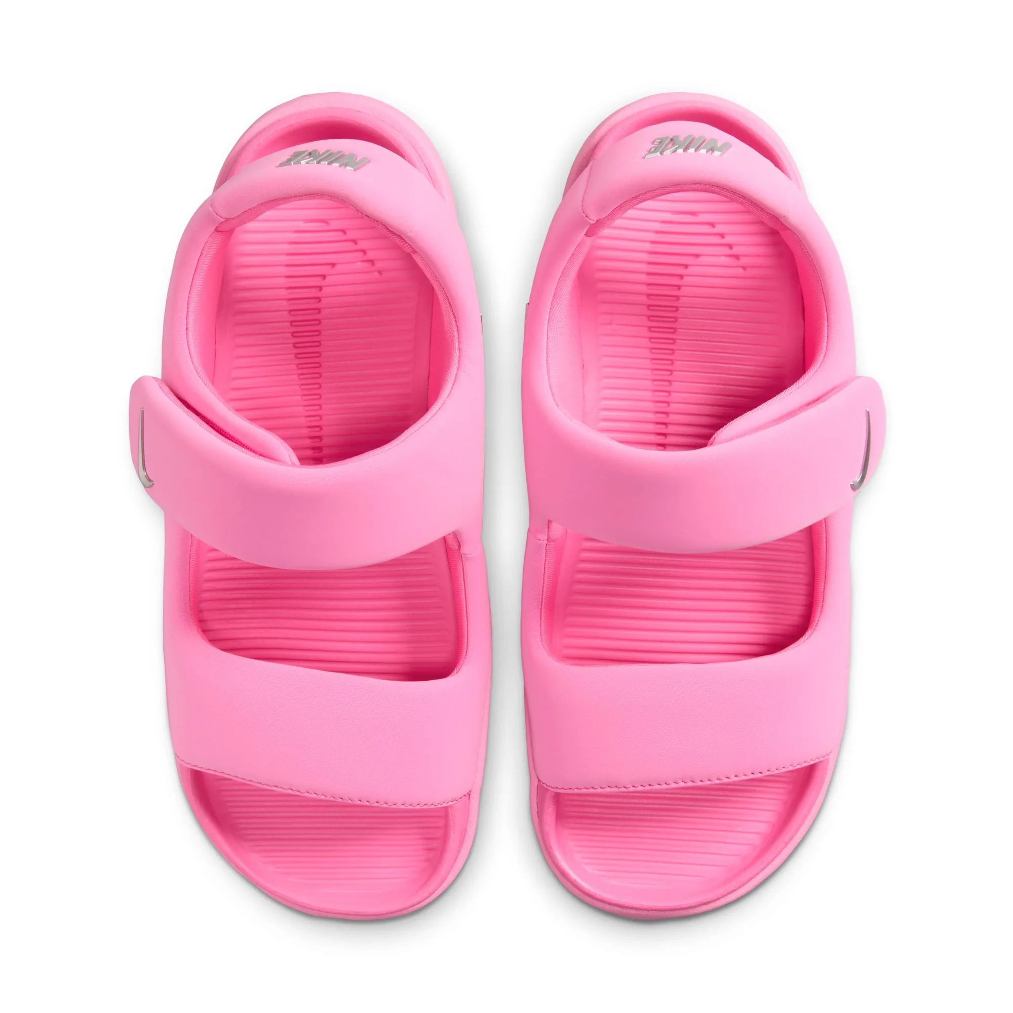WMNS Nike Calm Sandal (Hyper Pink/Metallic Silver)