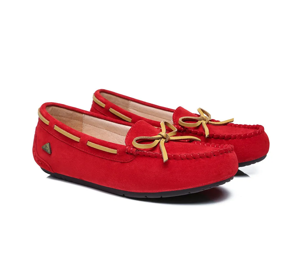 Women Moccasins Leather Summer Casual Flats Loafers