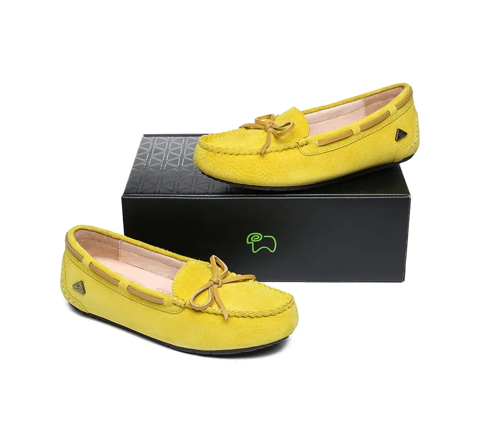 Women Moccasins Leather Summer Casual Flats Loafers