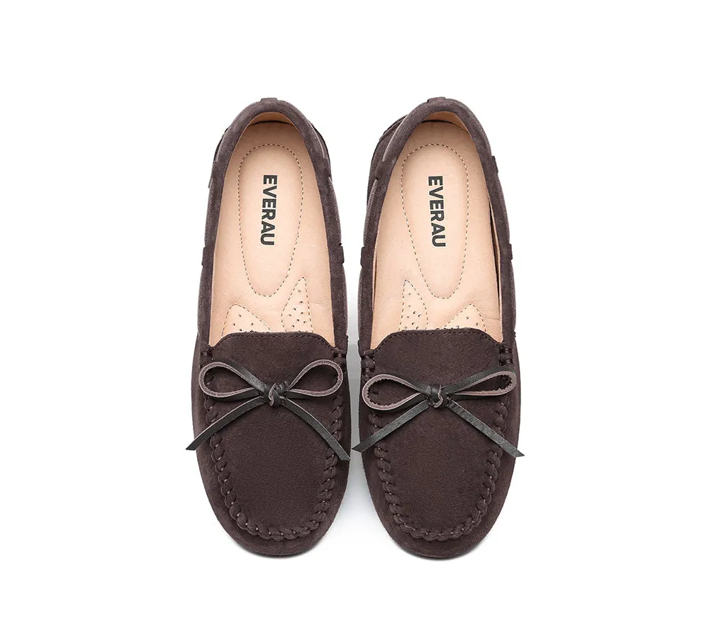 Women Moccasins Leather Summer Casual Flats Loafers